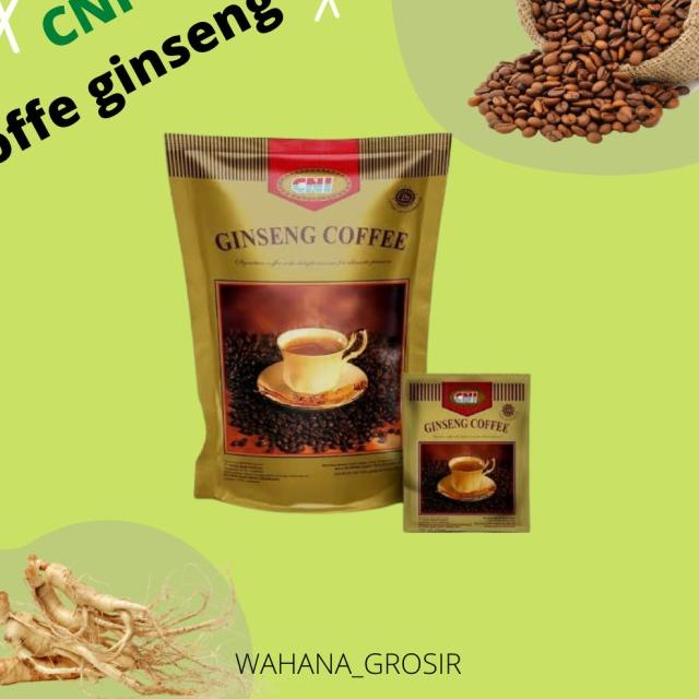 

➾ CNI GINSENG COFFEE - KOPI GINGSENG C N I - 1pack ♤