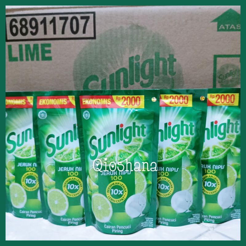 SUNLIGHT SACHET REFILL 2000 / SABUN CUCI PIRING SUNLIGHT