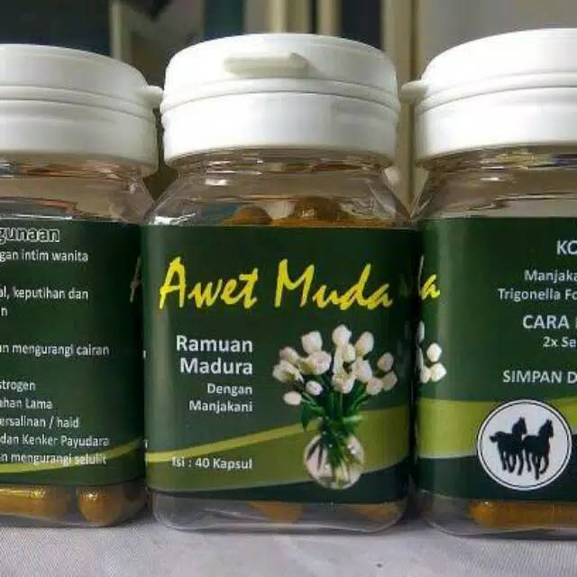 

AWET MUDA Jamu Tradisional Ramuan asli madura