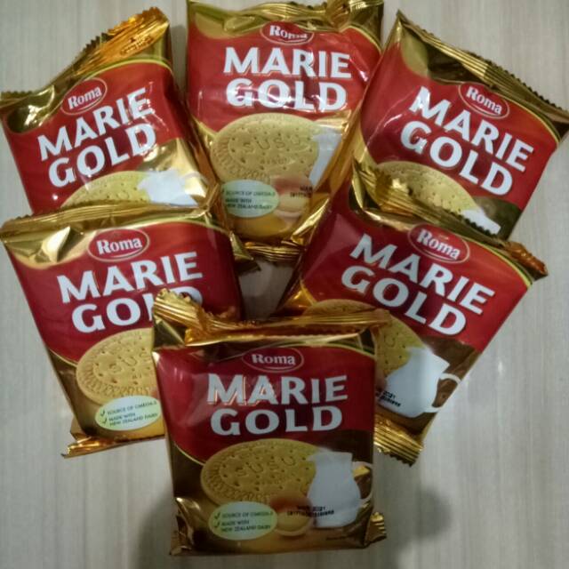 

Roma Marie Gold Biskuit Susu 1 pcs /20 g