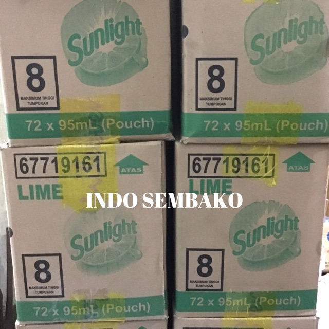 Sunlight 105ml dus / Sunlight 72 x 105ml dus / sunlight Refill 105 dus / Sunlight Lime Jeruk Nipis