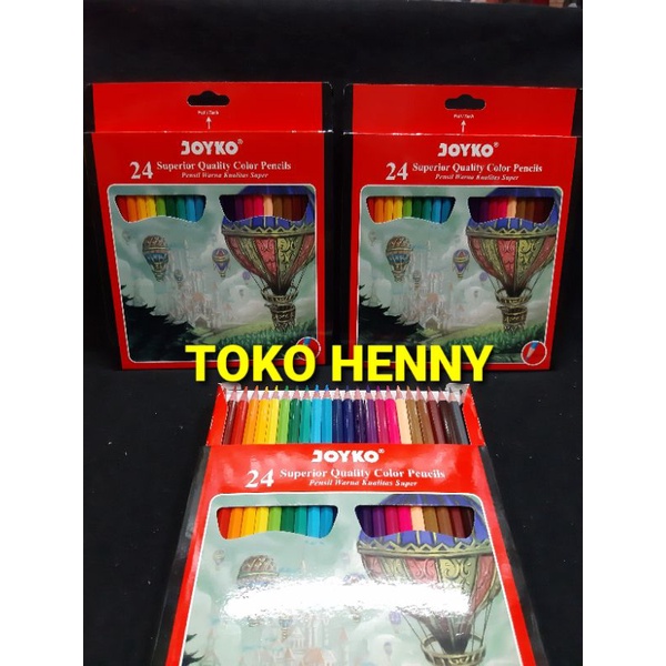 

PENSIL 24 WARNA JOYKO CP-101