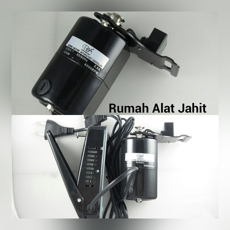 Dinamo Mesin Jahit Merk BeA 120 Watt