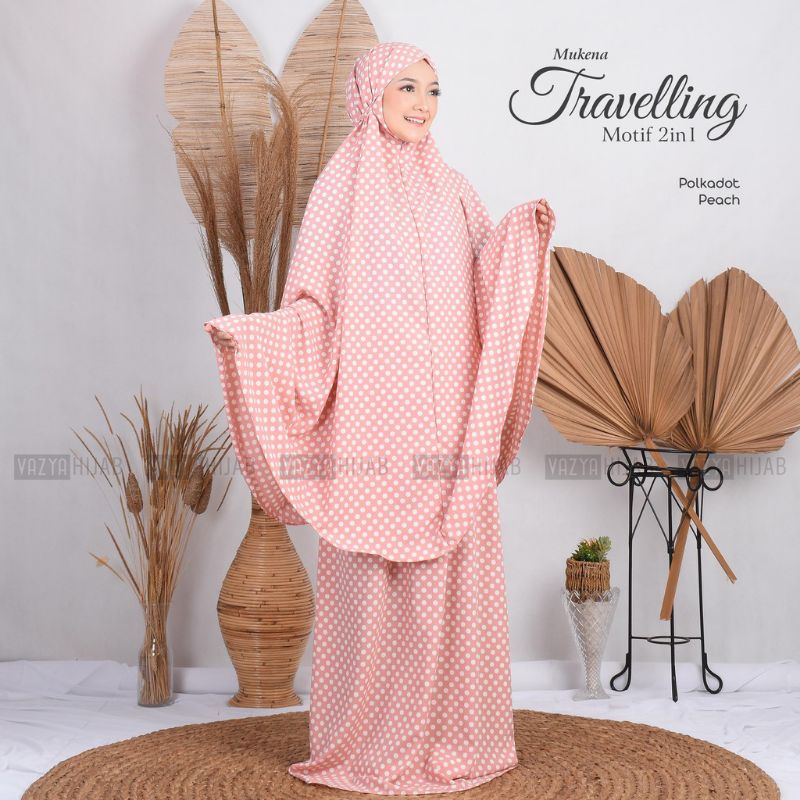 Mukena Traveling Motif 2in1 Katalog 2 Free sajadah