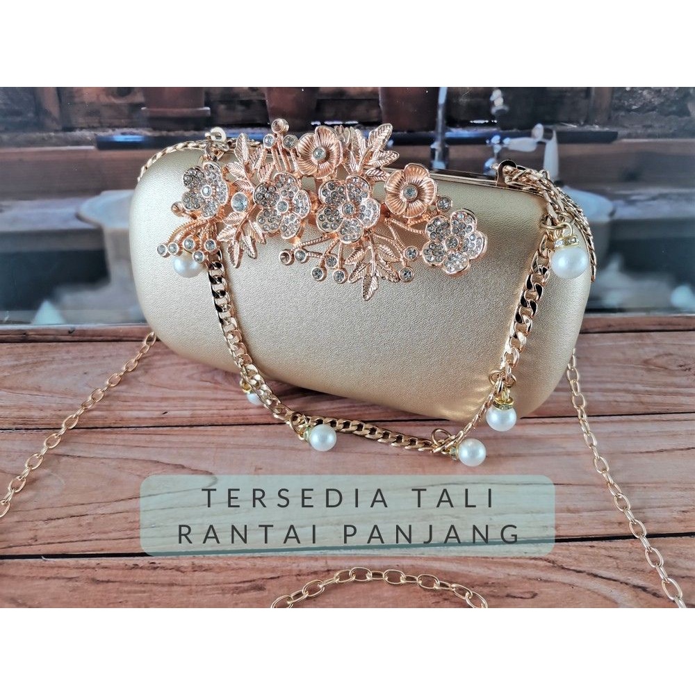 TAS PESTA KONDANGAN CLUTCH IMPORT WANITA ELEGAN MAC 75 HANDBAG HAND BAG SHOULDER TENTENG SELEMPANG SLEMPANG SLING BAG JINJING PESTA TALI RANTAI WANITA CEWEK CEWE PEREMPUAN TERBARU KEKINIAN MEWAH CANTIK IMPORT