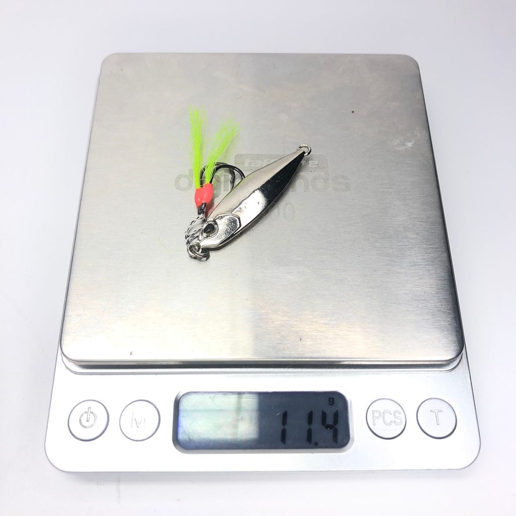 Micro Jig Chrome Series + Assist Double Hook GID ukuran #10