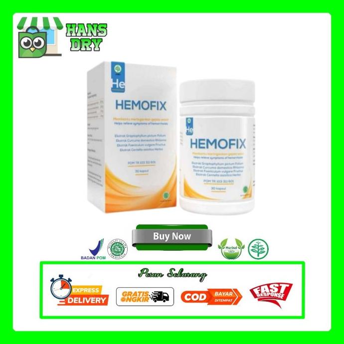 

TERMURAH HEMOFIX ASLI OBAT WASIER AMBEIEN HERBAL ORIGINAL AMAN BPOM /OBAT HERBAL ASAM URAT/OBAT HERBAL PELANGSING/OBAT HERBAL KOLESTEROL/OBAT HERBAL DIABETES