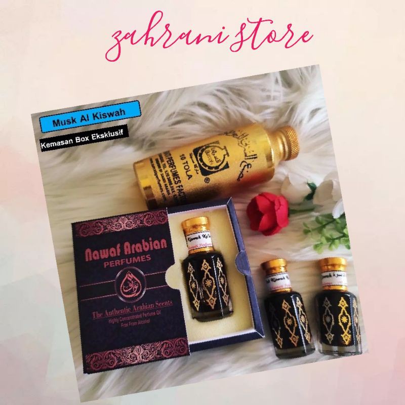 Parfum Arab Misik Hitam Kiswah Ka'bah Premium Ori Makkah KSA