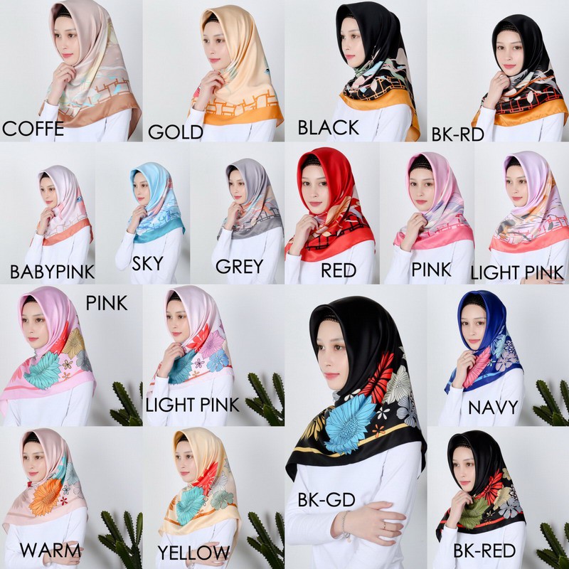 JILBAB SEGIEMPAT 1 KODI/HIJAB SEGI EMPAT/KERUDUNG MOTIF SEKODI/JILBAB SEGIEMPAT MURAH