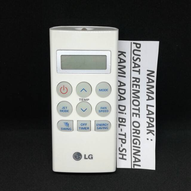 REMOTE REMOT AC LG AKB73756203 AKB73756207 PLASMA JETCOOL HERCULES MINI ORIGINAL REP