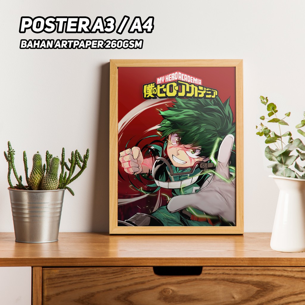 

POSTER A3 A4 ANIME FOTO SENDIRI KPOP CUSTOM GAMBAR BEBAS