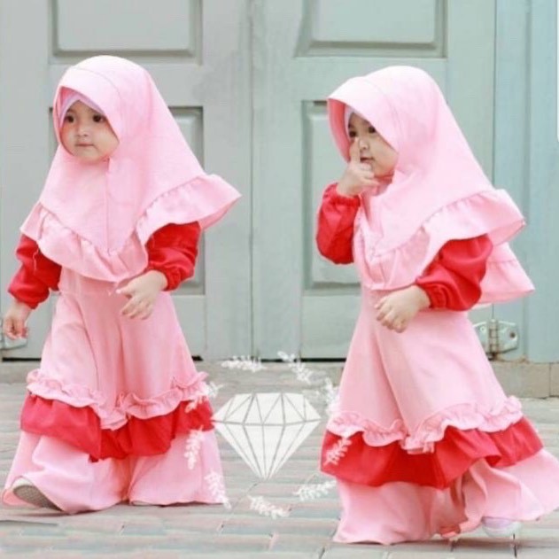 MILOVA KIDS / GAMIS ANAK PEREMPUAN USIA 2/3 TAHUN // GAMIS ANAK PEREMPUAN 3/4 TAHUN