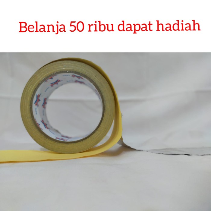 

Cuci Gudang Isolasi Aluminum Foil Tape 888 Tape 46Mm*21M Full Sale!!!