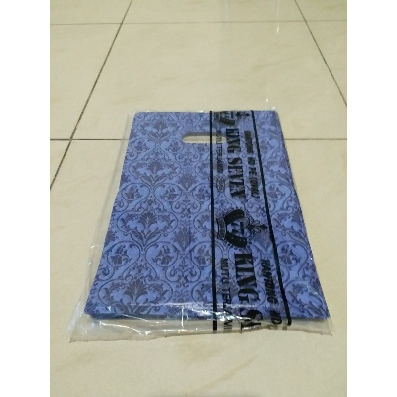 Kantong Plastik HDPE Oval Motif Uk 20 x 30 isi 100