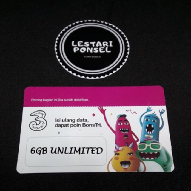 Voucher Tri 6GB Unlimited