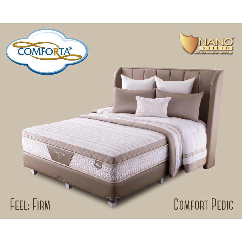 Comforta Spring Bed Tipe Comfort Pedic. Comforta comfort Pedic uk 100,120,140,160,180,200