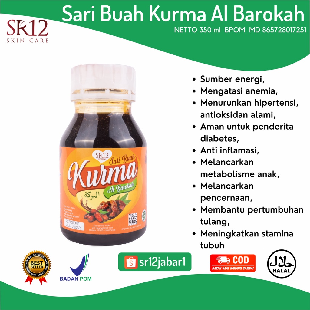 

Sari Buah Kurma Asli / Buah Kurma / Kurma / Minuman Sehat / Kurma Asli / Sari Kurma SR12 / Kesehatan / Minuman Sari Kurma / Sari Kurma Penambah Trombosit