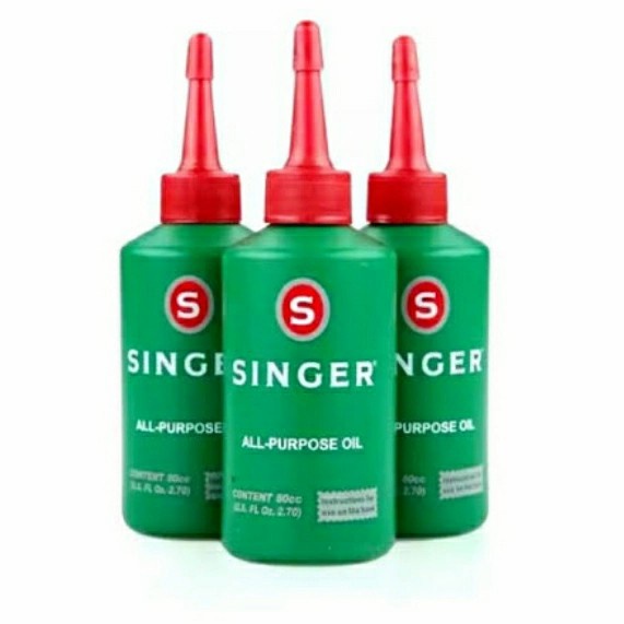 Minyak Pelumas Oli SINGER 80 cc ml Serbaguna All Purpose Oil Gemuk Mesin Jahit Rantai Gembok Gear Gir 80cc 80ml