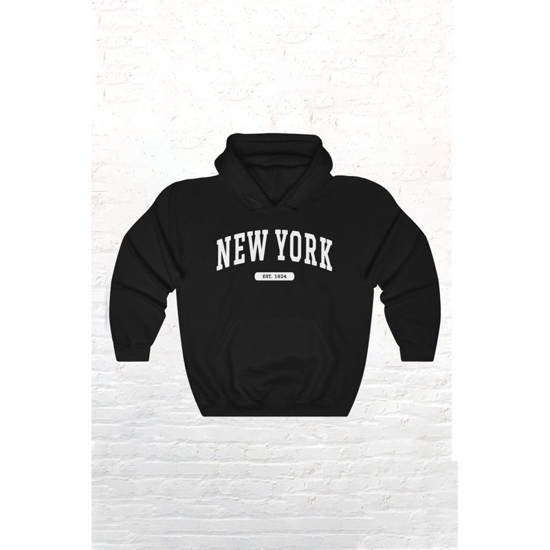 HOODIE NEW YORK EST. 1624 Size M - XXXL