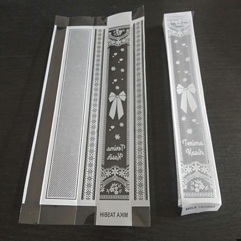 (MIKA LEMBARAN) UNTUK KEMASAN TASBIH KAYU / MIKA UNTUK KACA SISIR PISAU SARUNG