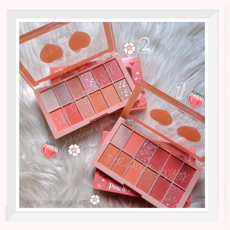 PROMO!!!EYESHADOW PALETTE PEACH ANYLADY NO.782/UNICORN NO.818/LOVE SWEET NO.972/MAGIC NO.976