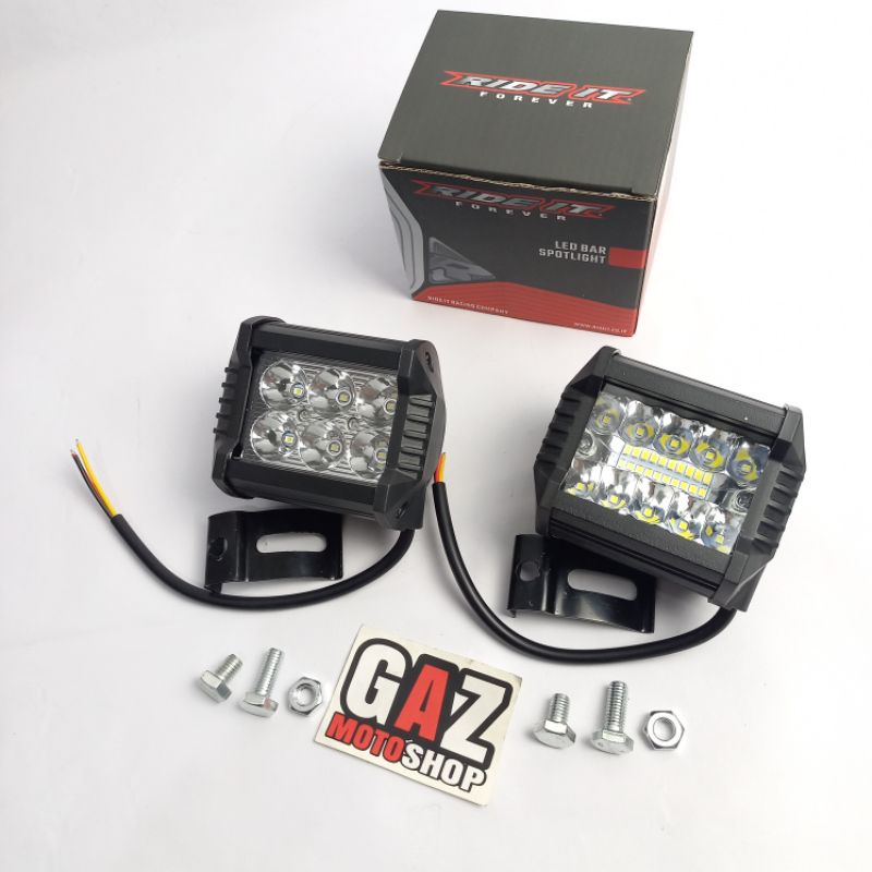 Lampu Tembak Led 6 dan 15 mata Ride it