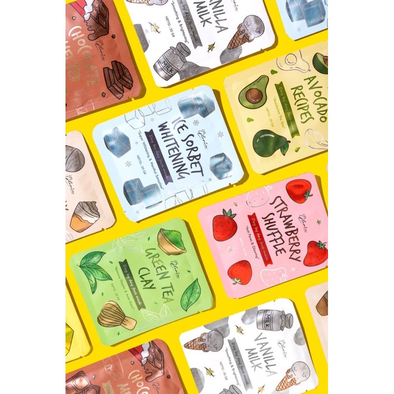 (DISTRIBUTOR)MASKER BY LEA GLORIA 20 gram BPOM