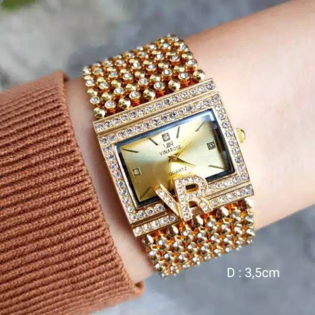 Jam Tangan Rantai Merica Permata. TERMURAH!-5