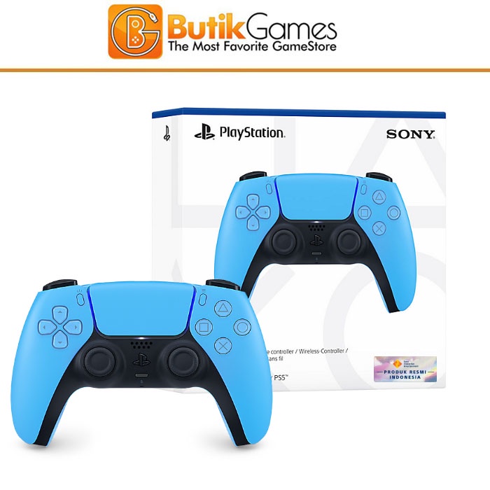 Stick PS5 Stik PS5 DualSense Wireless Controller Starlight Blue Biru