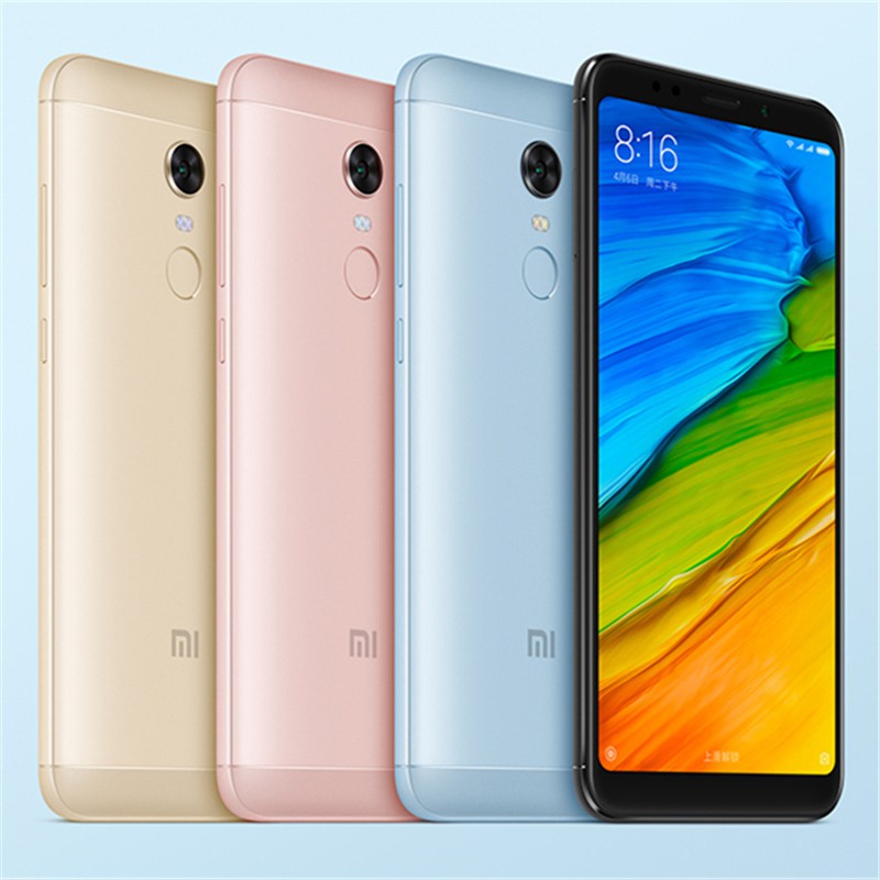 HP.1341-Original Xiaomi Redmi 5 3GB 32GB Smartphone 18:9 Full Screen 5.7" HD Display Sna