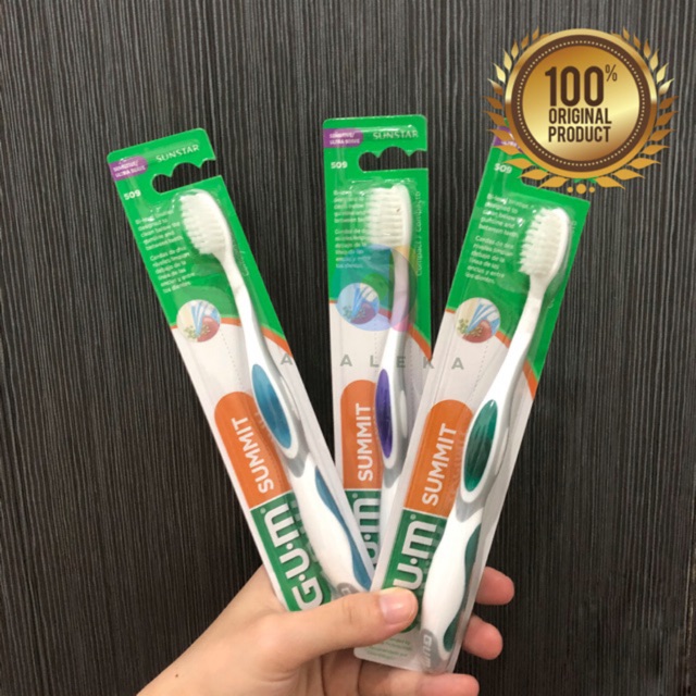 Sikat gigi Sensitive Sensitif 509 GUM Sunstar