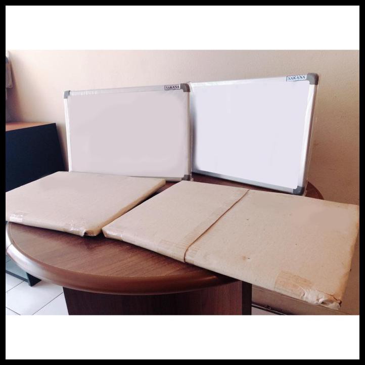

Whiteboard / Papan Tulis Gantung Single Face Sakana