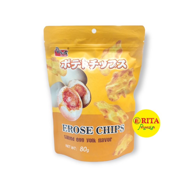 

EROSE Chip Salted Egg 80gr