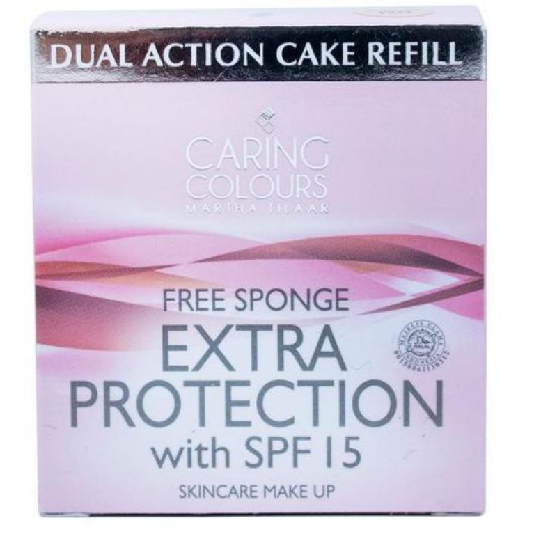 caring colours extra protection spf15 dual action cake refill