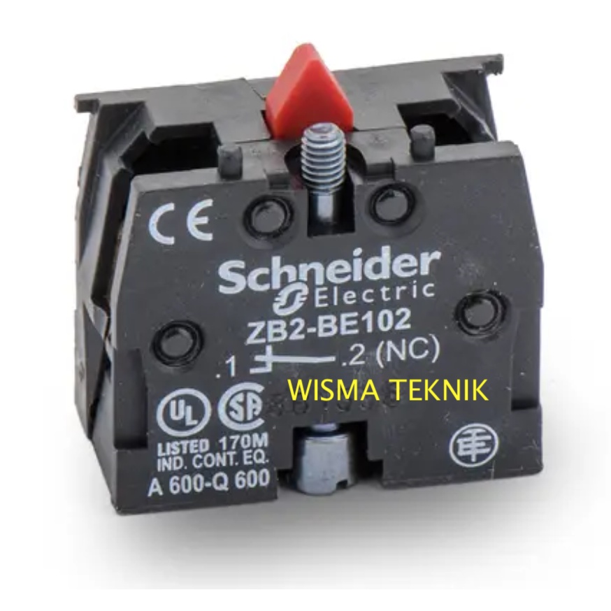 KONTAK BLOK/ CONTACT BLOCK NC SCHNEIDER ZB2BE102