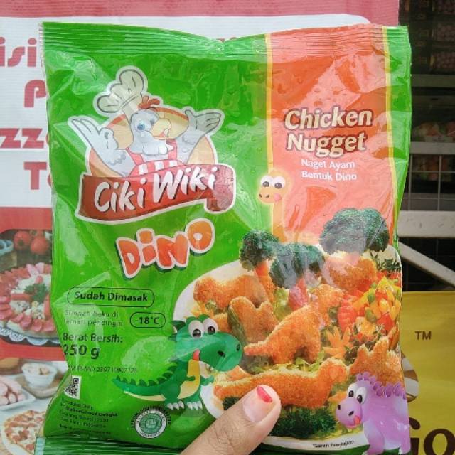 

Ciki Wiki Chicken Nugget Dino 250gr