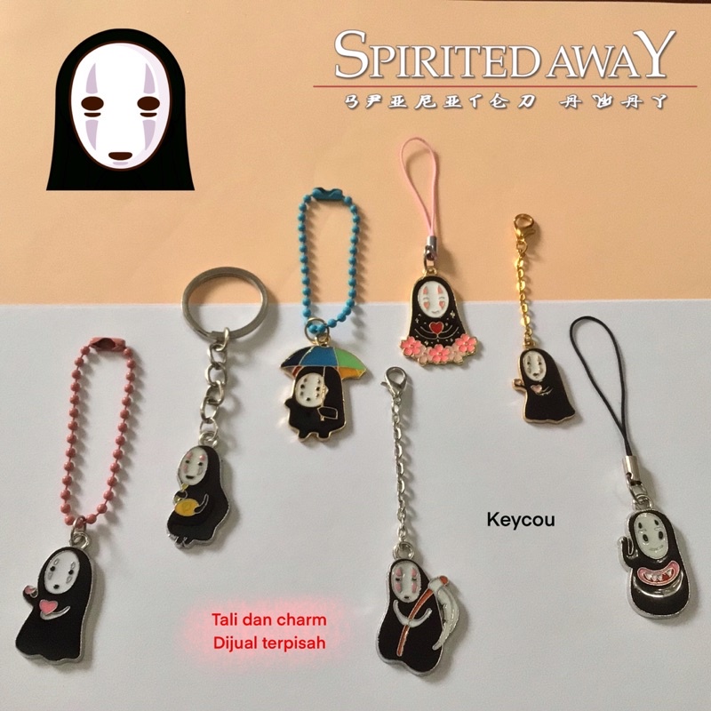Gantungan Kunci/HP Spirited Away No Face Kaonashi