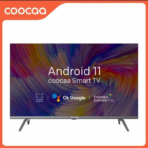 TV Android Coocaa 43 Inch 43S7G (KHUSUS JNT/DLL) WAJIB BELI PACKING KAYU