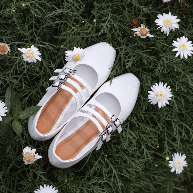 BRSHOES X NISACOOKIE KAMALA Shoes Sepatu Marry Jane Wanita Korean Look 2cm