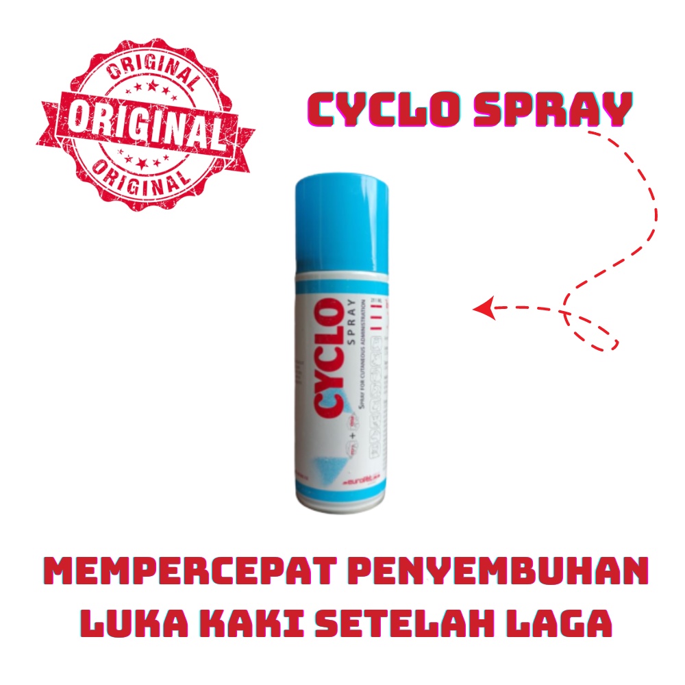 CYCLO SPRAY OBAT LUKA AYAM