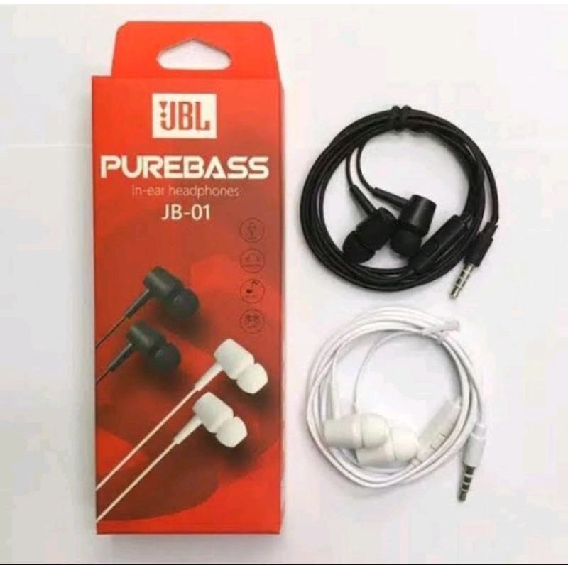 Hadset Handsfree aerphone JBL Purbass Exstra Bass