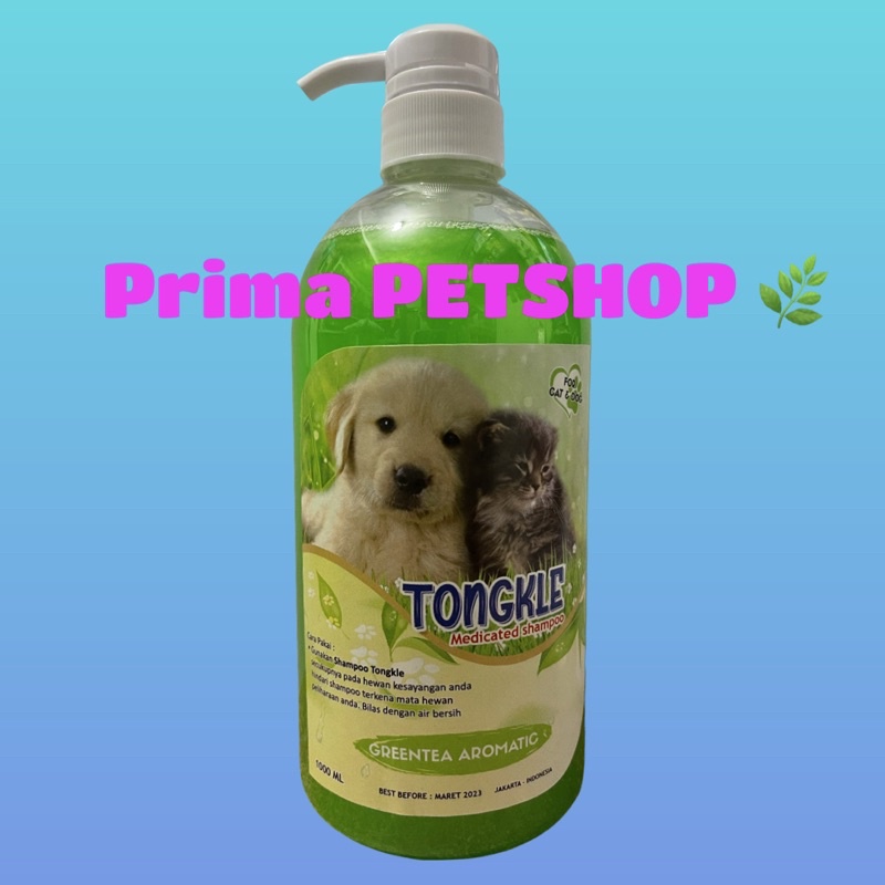 Shampoo shampo kucing anjing anabul TONGKLE 1L 1 L 1000ml 1000 ml anti kutu jamur