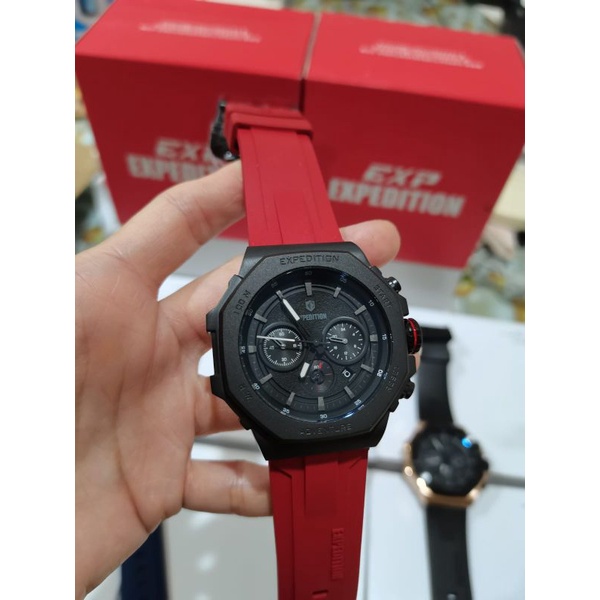 jam tangan pria Expedition E 6816 Rubber