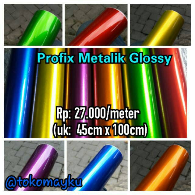 Jual Stiker Skotlet Profix Metalik Shopee Indonesia