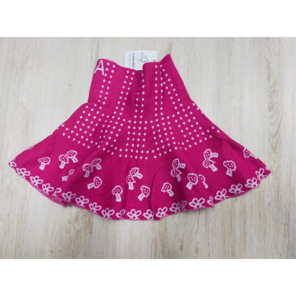 Promo !! Rok anak lucu / rok child mochar stretch ukuran 1-3tahun / Rok knit rajut anak cewek