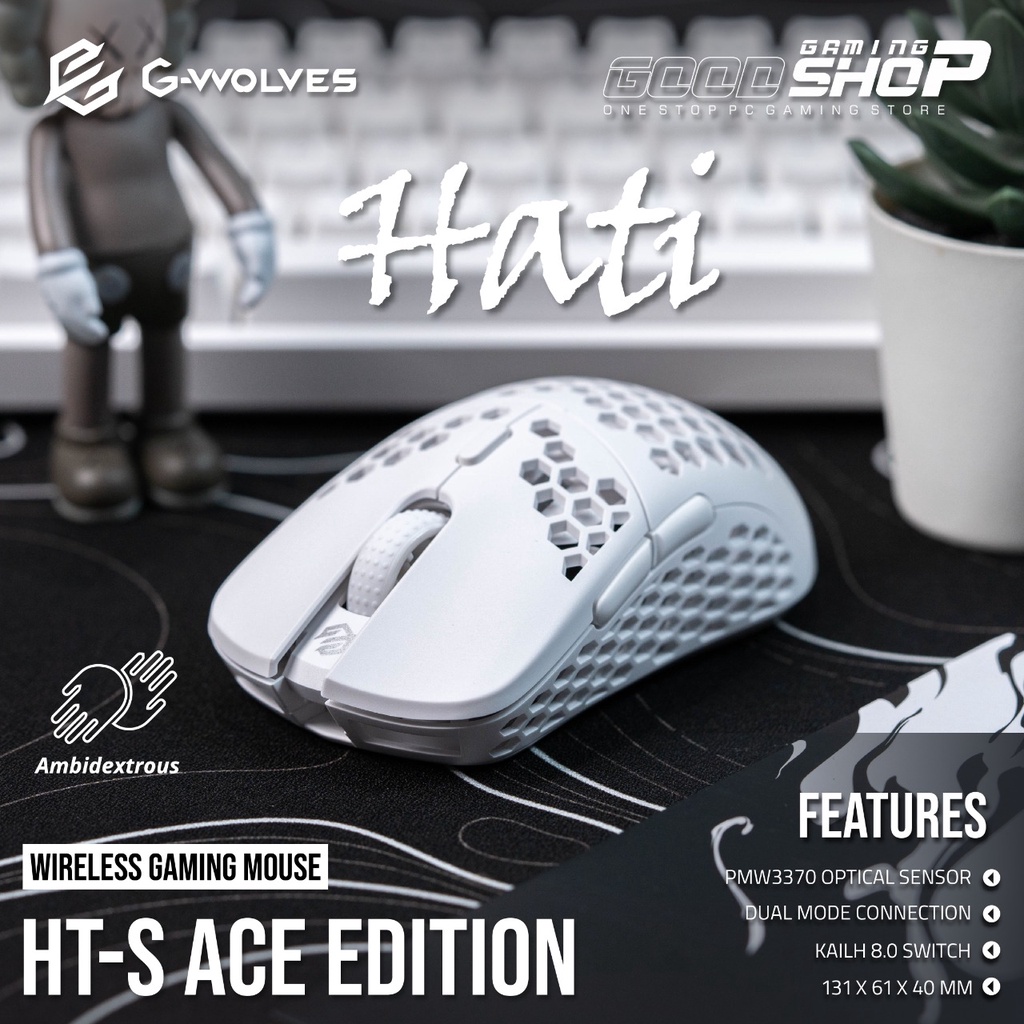 Gwolves HT-S ACE Wireless - Gaming Mouse