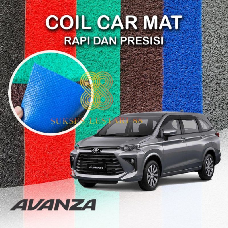 Karpet Mobil Premium Toyota Avanza Toyota Veloz 2022 Mie Bihun 1 Warna