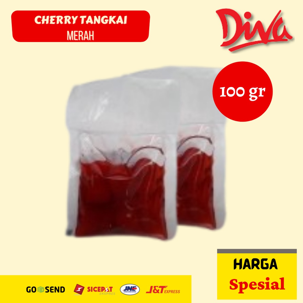 

Cherry Tangkai Merah 100 gr