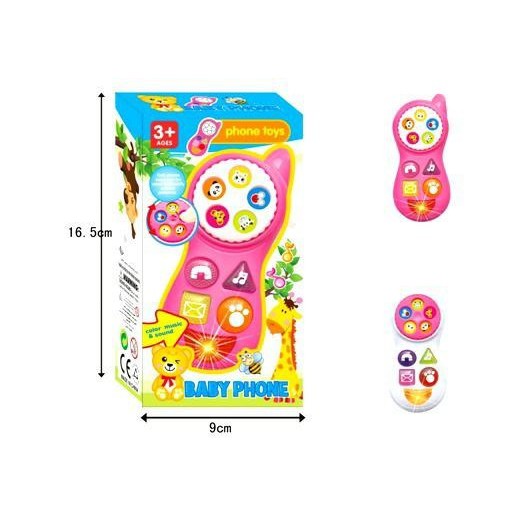 Mainan hp Telepon Bayi Anak Balita Edukasi - Baby Phone Toys Mini Call Mainan Anak