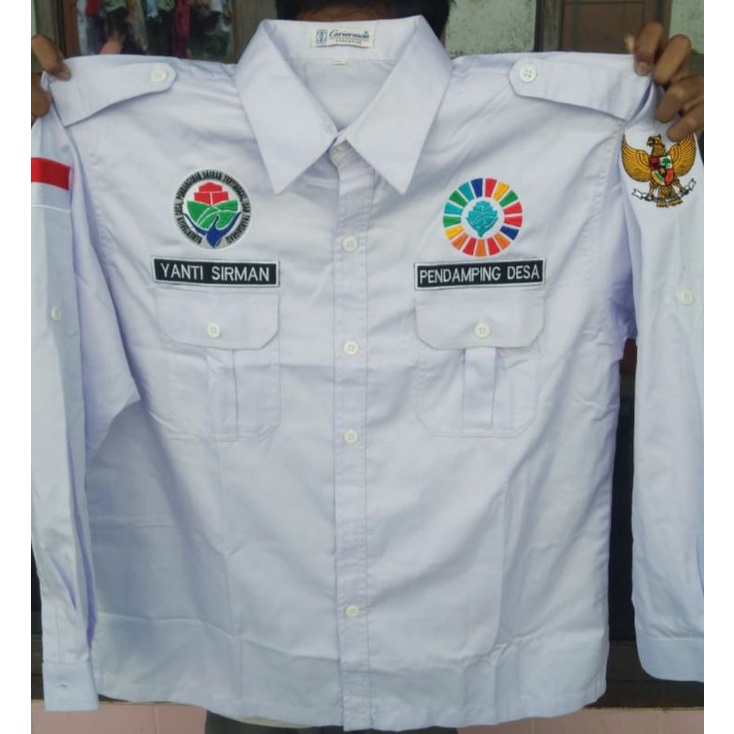 Kemeja Kemendesa/Baju Kemendes/Baju Desa bisa/Kemendes